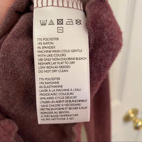 Urban Outfitters Lettuce-Edge Cozy Mock Neck Top - Picture 4 of 6